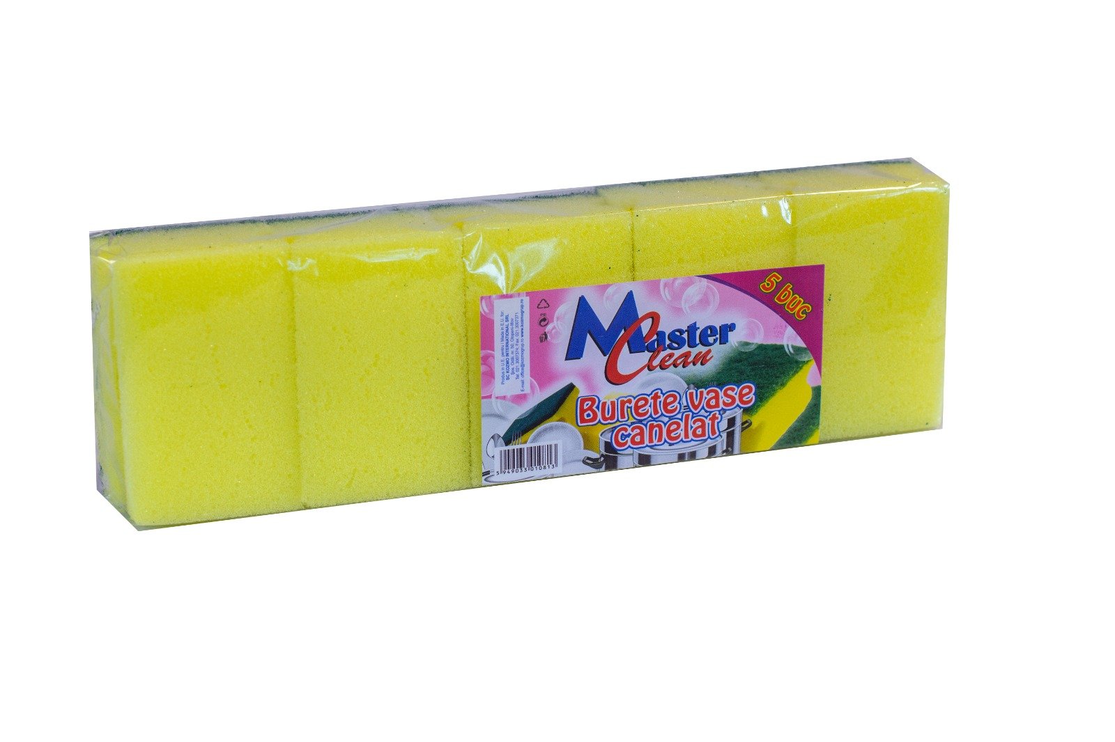 MASTER CLEAN Bureți de vase 5 buc