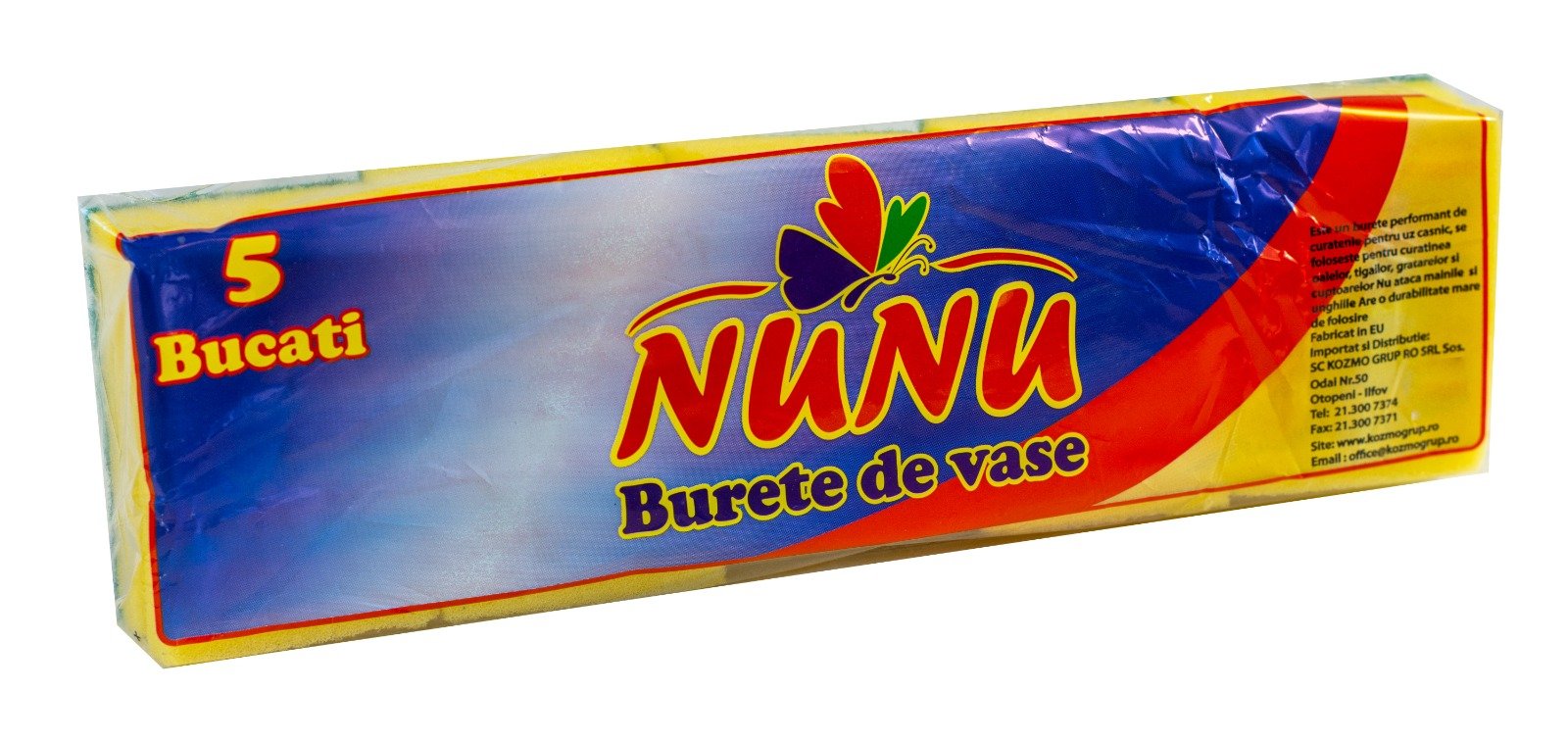 NUNU Bureți de vase 5 buc