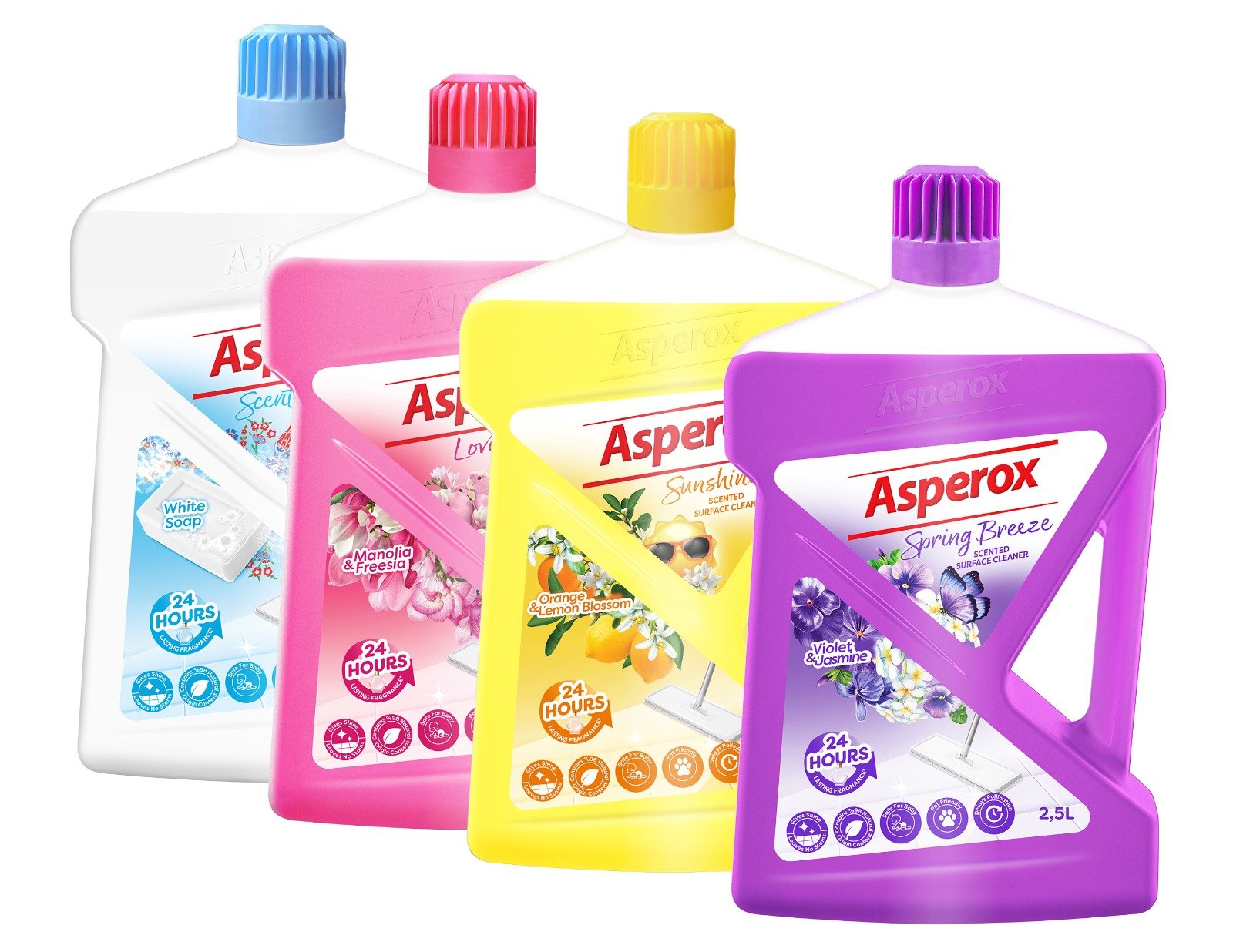 ASPEROX – Soluție parfumată pentru suprafețe